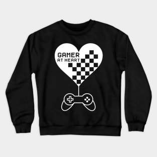 Gamer At Heart Crewneck Sweatshirt